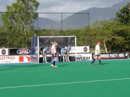 Chew Valley School playing hockey in Australia