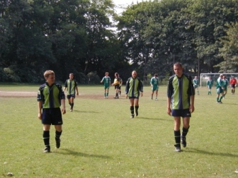 Swindon Village FC playing football at Molly Blooms