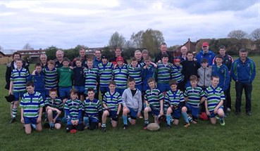 Runner Up Of The U7 Competition At The Bognor Mini Rugby Festival 2014 - Beckenham RFC