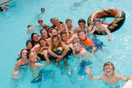 Swimming Pool At Dorcester Mini Rugby Festival