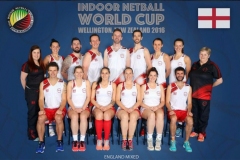 England Indoor Netball Mixed Netball Tour to New Zealand 2016