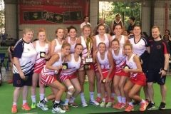 England Indoor Netball 18's Netball Tour to New Zealand 2016