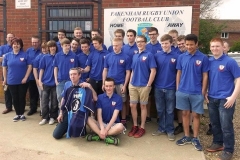 Fakenham RFC U16 Rugby Tour To Cheltenham 2014