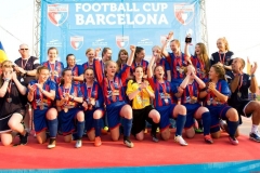 Murieston United FC U15 Girls Football Tour to The Football Cup Barcalona 2015