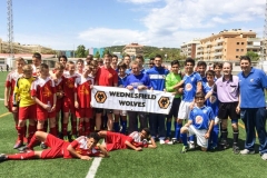 Wednesfield Wolves FC U13 Football Tour To Spain 2014
