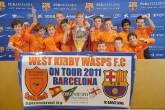 West Kirby Wasps FC U13's Football Tour To Lloret De Mar 2011